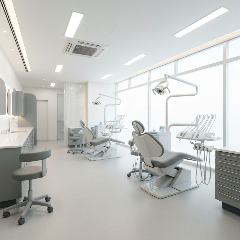 Bright, modern treatment rooms at BrightPath Clinic & Dental
